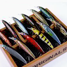 Fishing lures wobbler 12 pack lot