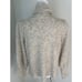 FRAME Size Small Swingy Marled-knit Oatmeal TurtleNeck Wool Alpaca Stretch Sweat