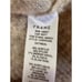 FRAME Size Small Swingy Marled-knit Oatmeal TurtleNeck Wool Alpaca Stretch Sweat