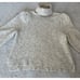 FRAME Size Small Swingy Marled-knit Oatmeal TurtleNeck Wool Alpaca Stretch Sweat