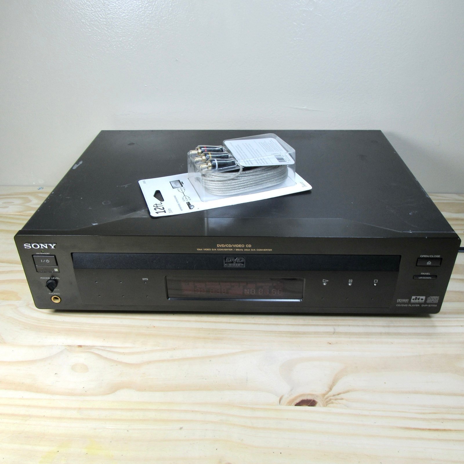Sony DVP-S7700 Hi-Fi Reference DVD/CD Player Fully Tested Fully Works see pics
