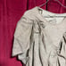 Vintage Drape Design Top in Beige