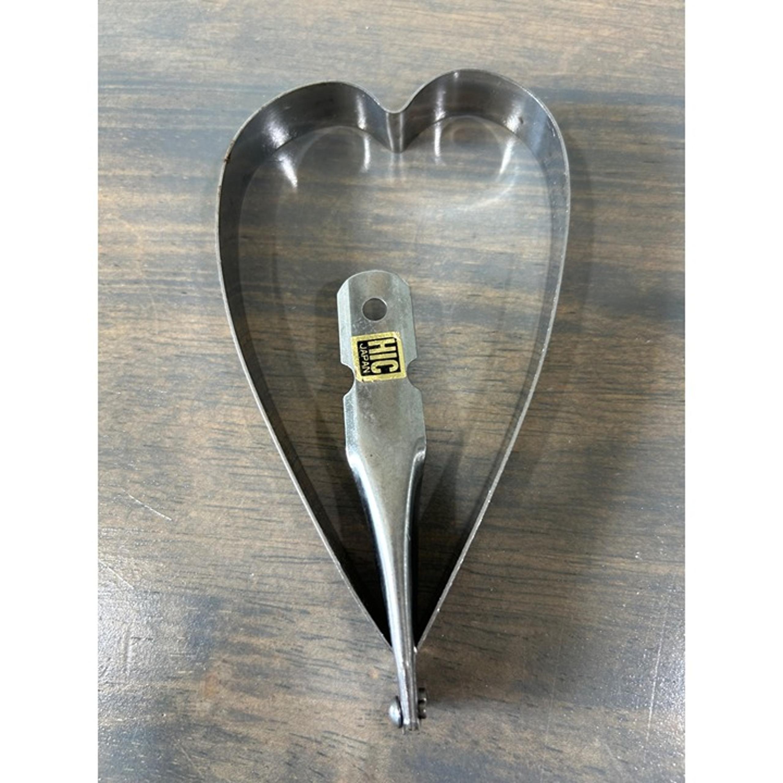 Vintage Metal Heart Cookie Cutter Made in Japan
