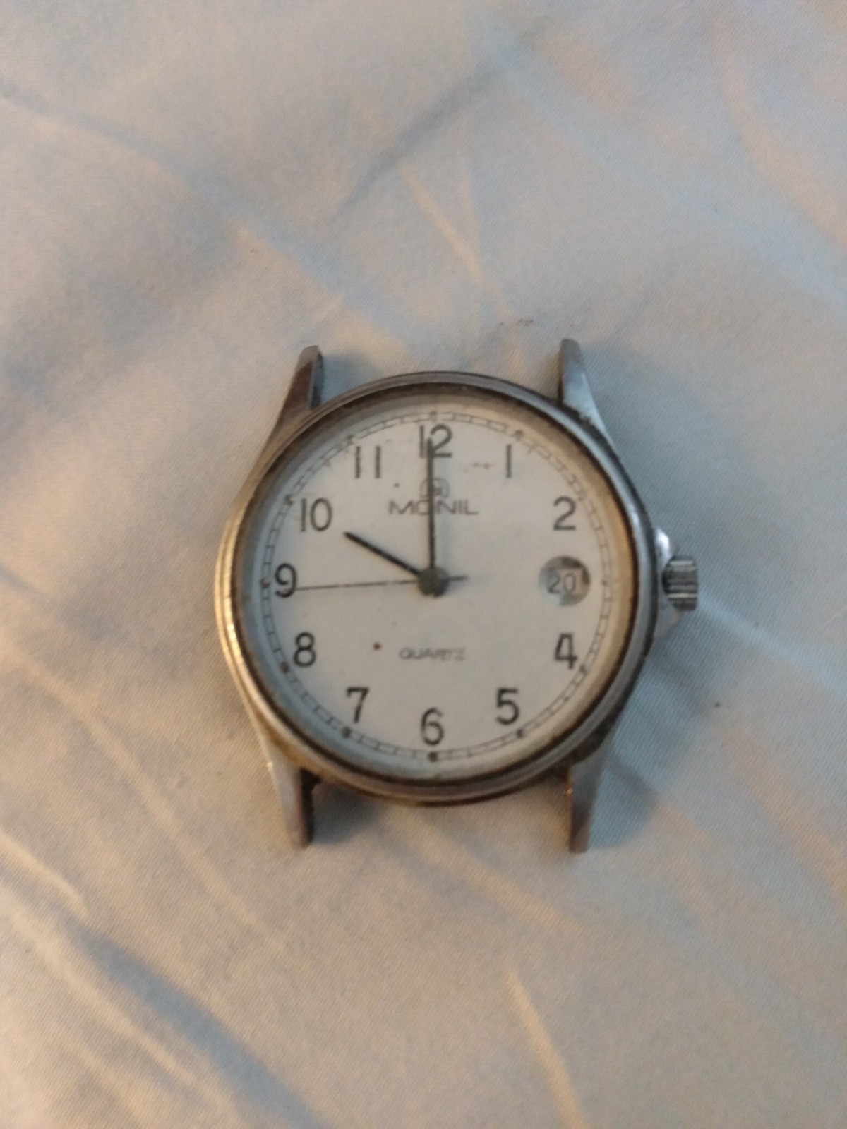 Vintage Monil quartz watch 7221-25
