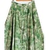 MAX MARA STUDIO Palla Tropical Print Button Down Midi Skirt Size 10 NEW