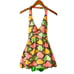 Vintage Jantzen Halter Neck Skirted One Piece Swimsuit Playsuit Size 16