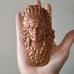 Antique Judd Native American Chief 5251Bronzed Cast Iron Desk Clip Paperweight