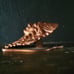 Antique Judd Native American Chief 5251Bronzed Cast Iron Desk Clip Paperweight