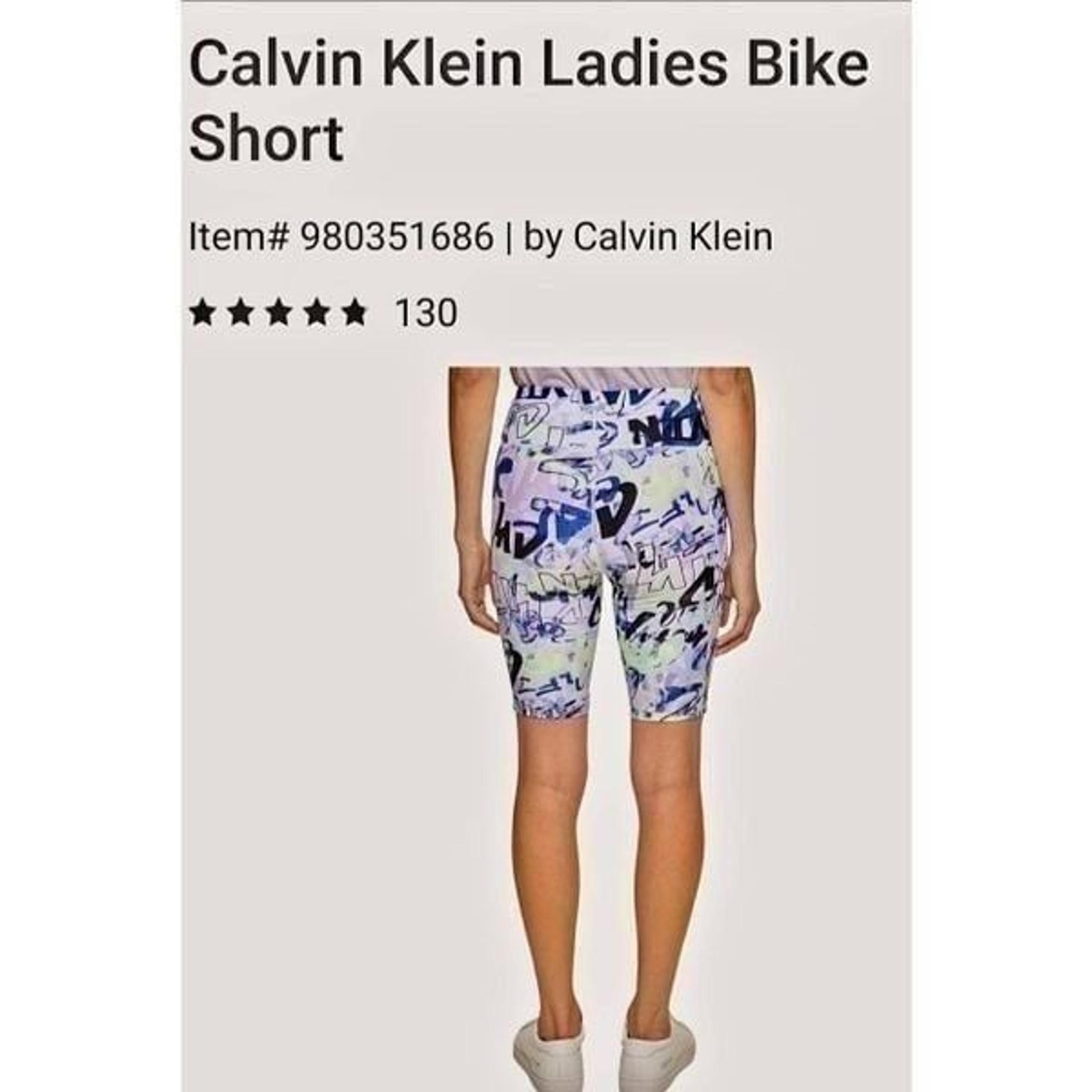 NEW WITH TAGS WOMENS CALVIN KLEIN BIKE SHORTS