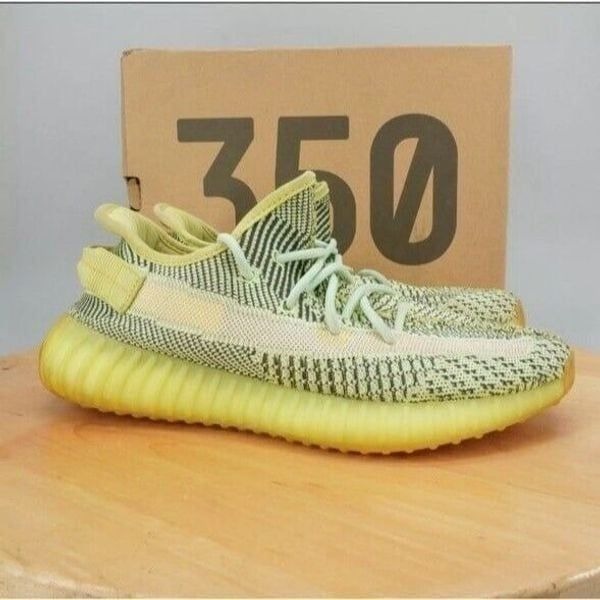 adidas Yeezy Boost 350 V2 Mens Size 8.5 Shoes Yeezreal Non Reflective Neon Black