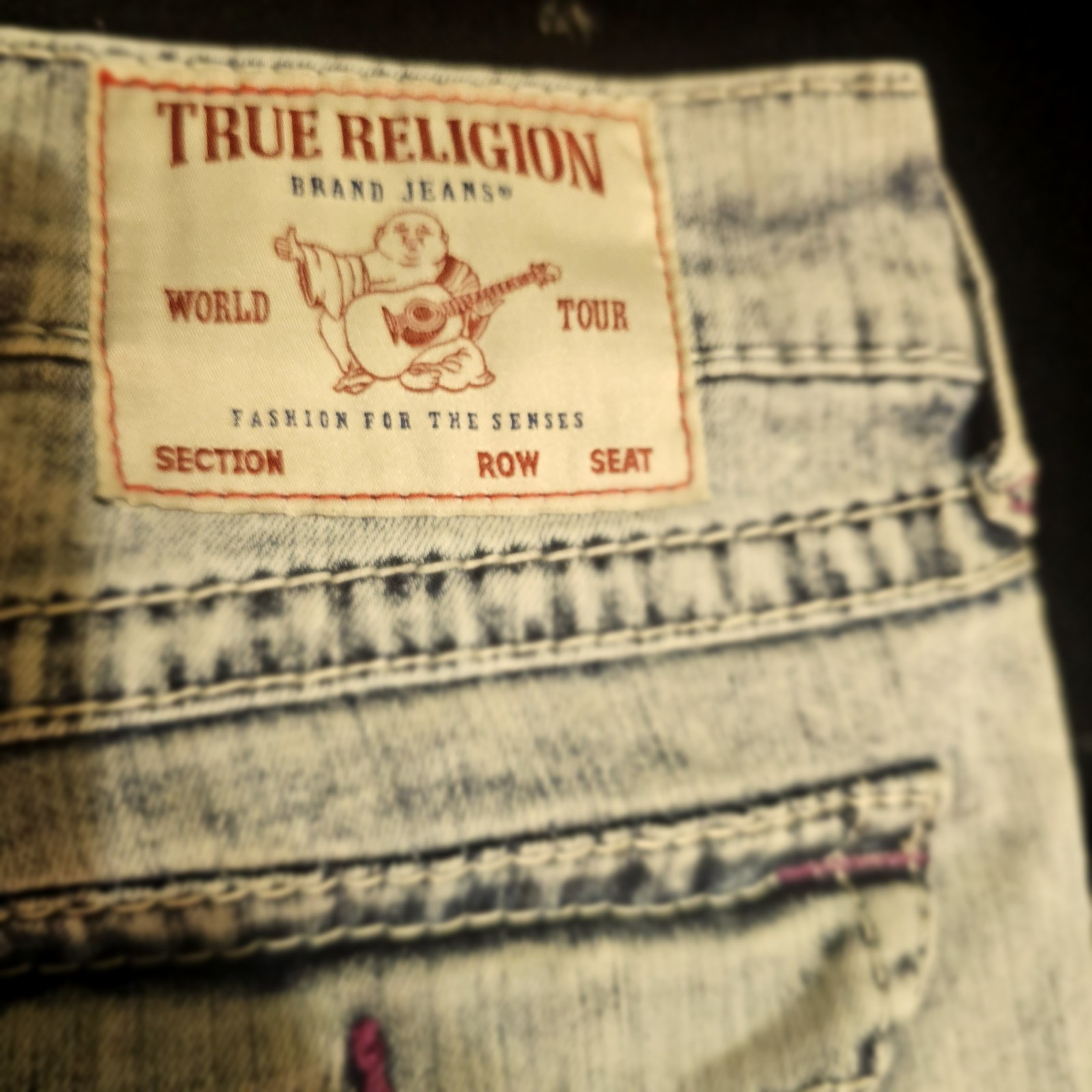True Religion denim shorts