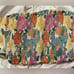 ZARA Floral Satin Ruched Front Smocked Back Adjustable Halter Crop Top Size XL