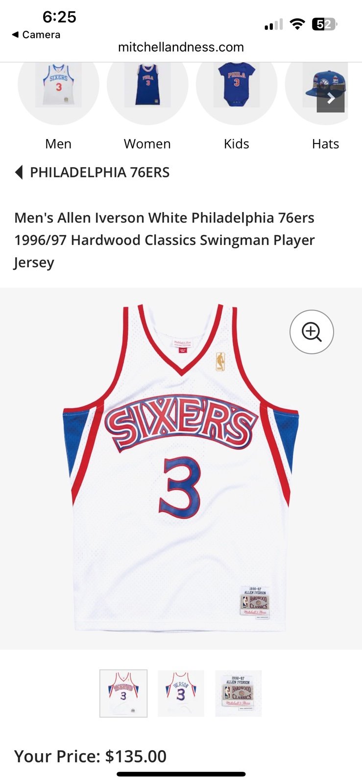 Iverson jersey bundle of five