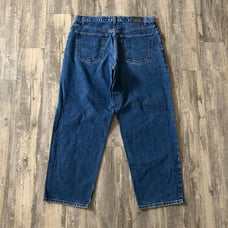 Vintage 90s Levi's Silver Tab Baggy Medium Wash Denim Jeans Sz 38