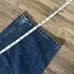 Vintage 90s Levi's Silver Tab Baggy Medium Wash Denim Jeans Sz 38