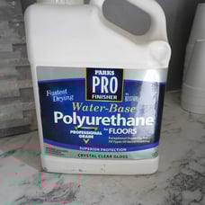 Water based polyurethane for floors unopened