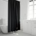 Lightweight Magnetic Mildew Water Resistant Solid Plastic Vinyl Shower Curtain