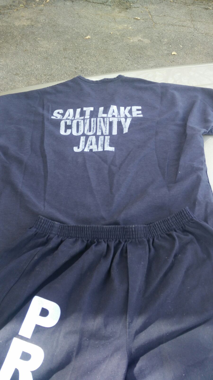 Utah , ADC jail jumpsuit Salt Lake