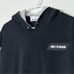 New Balance x STAUD Colorblock Sweatshirt Hoodie Black Grey XS
