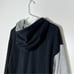 New Balance x STAUD Colorblock Sweatshirt Hoodie Black Grey XS