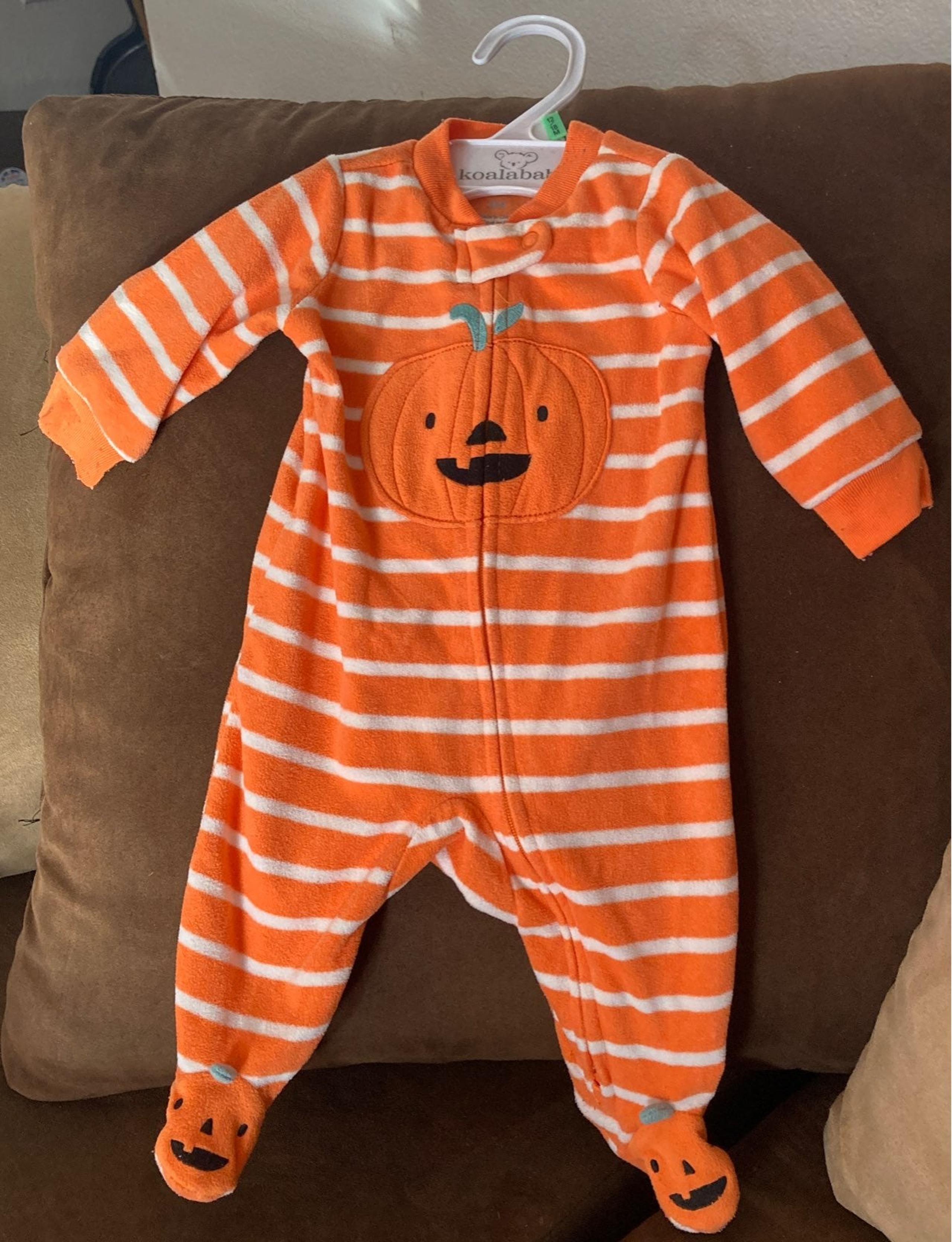 Baby Halloween Zip Sleeper