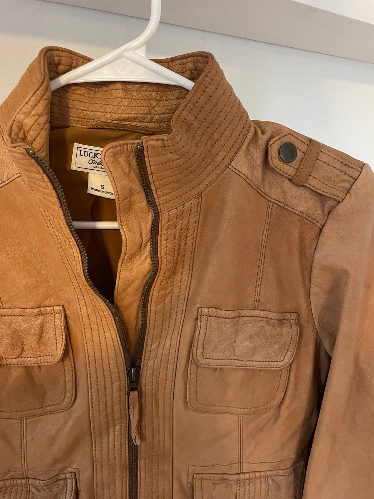 Genuine leather jacket