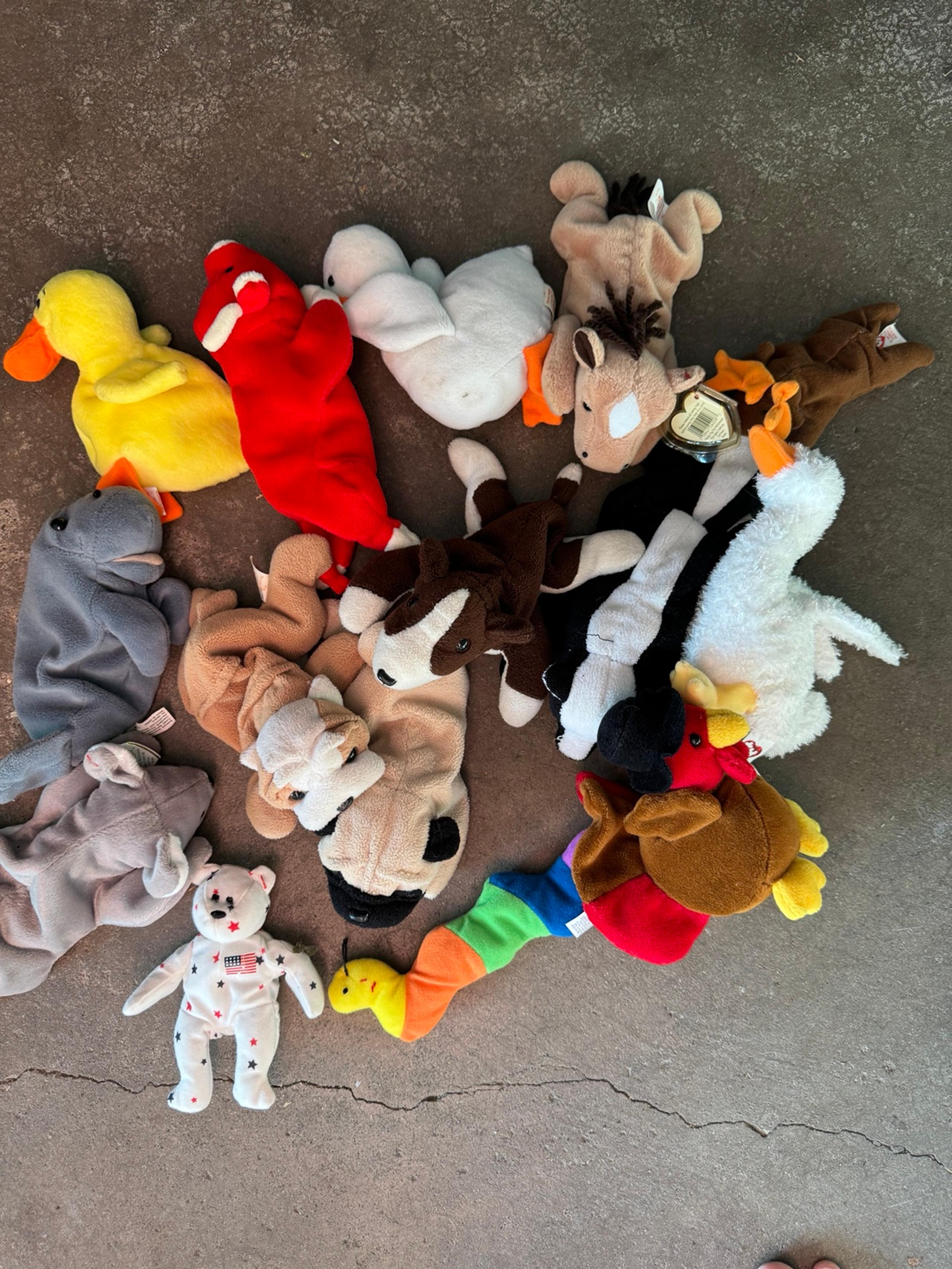 Beanie babies big lot vintage