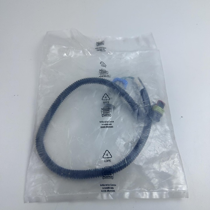 (Lot of 5) Wiring Harness Cable - P3A - Black Protective Tube - Blue Connector