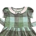 Well Dressed Wolf WDW 5Y Green Plaid Dress