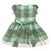 Well Dressed Wolf WDW 5Y Green Plaid Dress