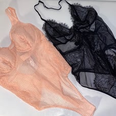 VIctoria Secret 2 Teddys M/S lace New