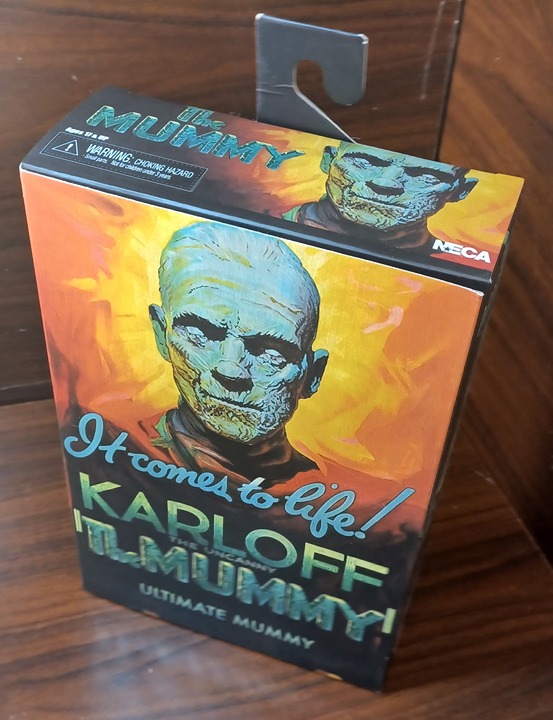 NECA It Comes To Life Karloff The Uncanny The Mummy Ultimate-NEW-Free Shipping