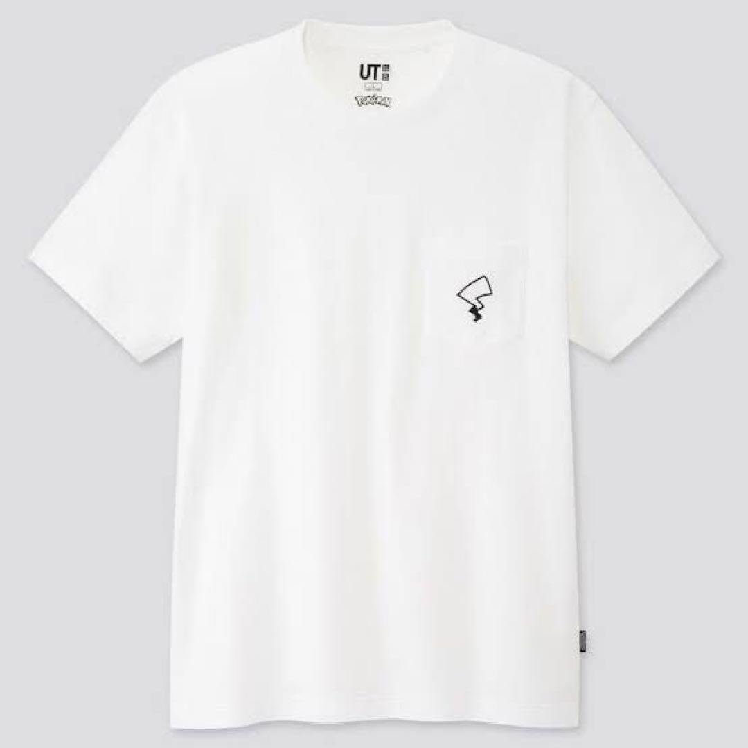 Pokemon Nintendo Uniqlo Pikachu Pocket Tee Small UT Rare