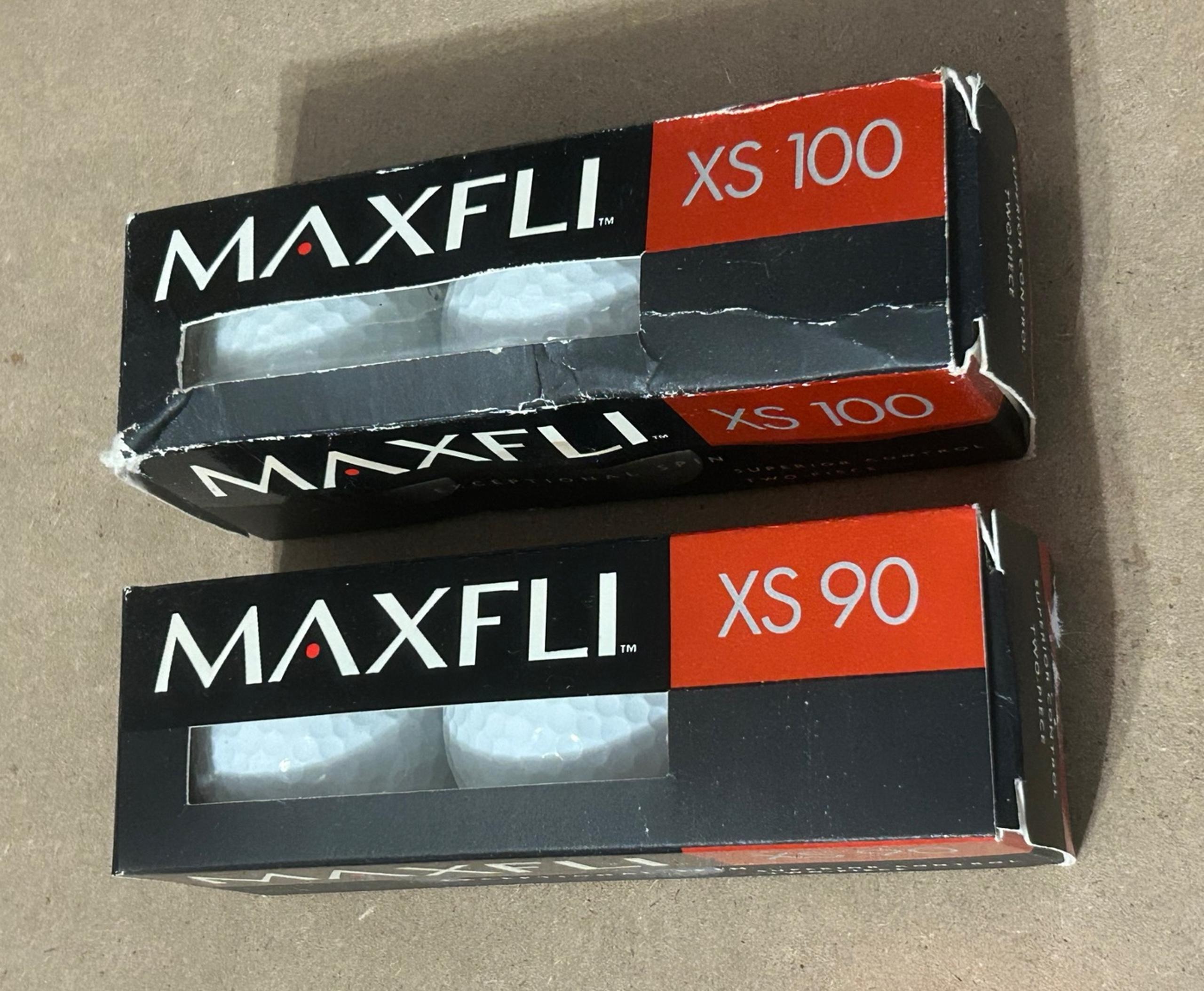 Maxfli Golf Ball 3 Pack NIB