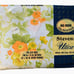 Vintage Stevens Utica Orange Retro Hippie Flower Full Flat Sheet Double Bed NEW