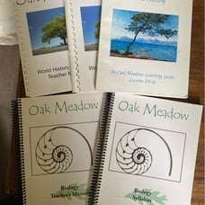 5 Various Oak Meadow Books
