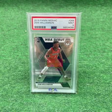 2019-20 Panini Mosaic Zion Williamson Graded Rookie Card #269 Graded PSA 9 Mint
