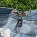 90s Y2k Vintage South Pole Baggy Wide Leg Denim Jeans Tweed Pocket 34 Rocawear