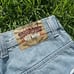 90s Y2k Vintage South Pole Baggy Wide Leg Denim Jeans Tweed Pocket 34 Rocawear