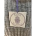 Muche et Muchette Sweater Womens Ribbed Pullover Side Slits Ties wide cuffs grey