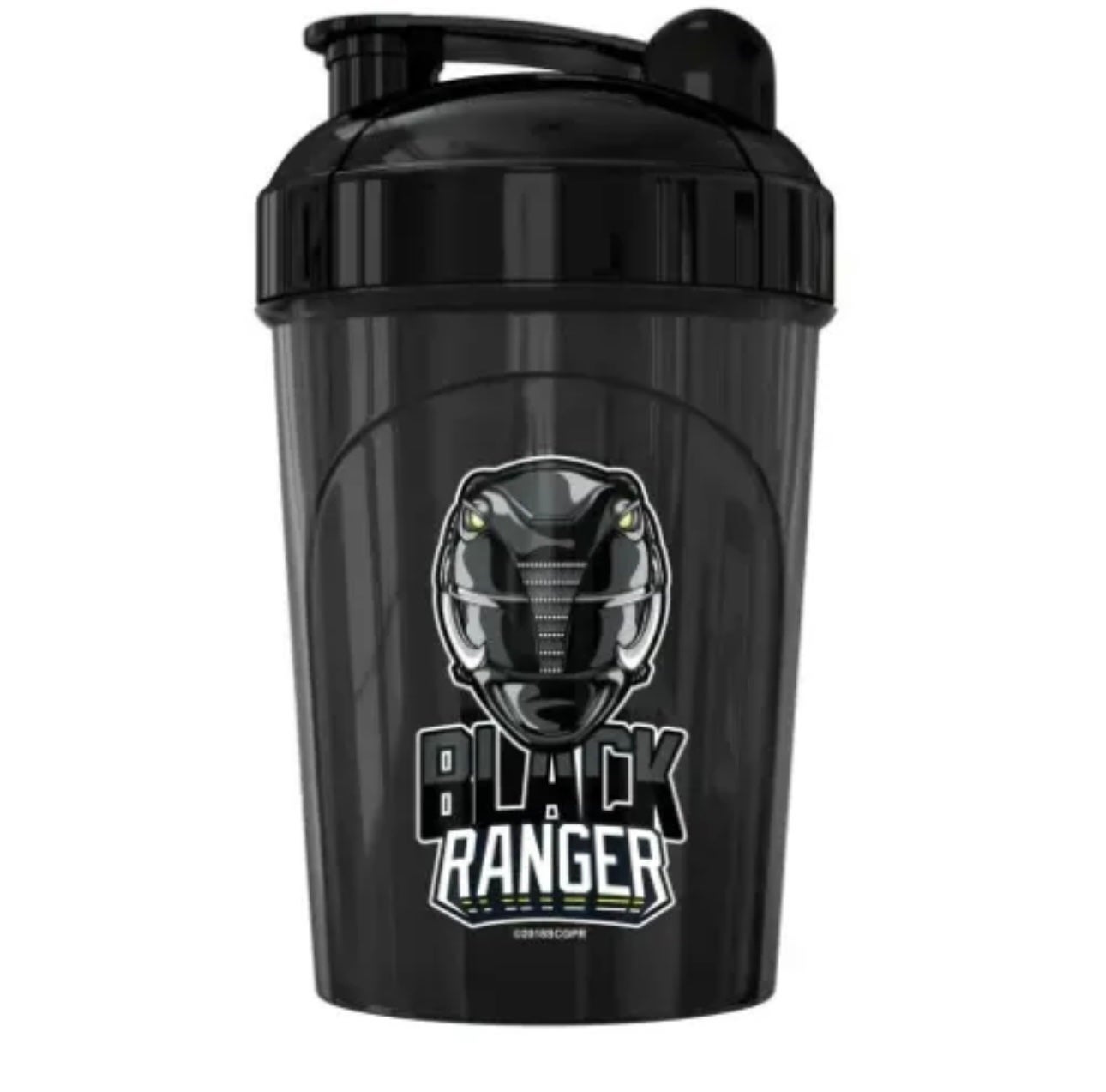 G Fuel Black Ranger shaker cup