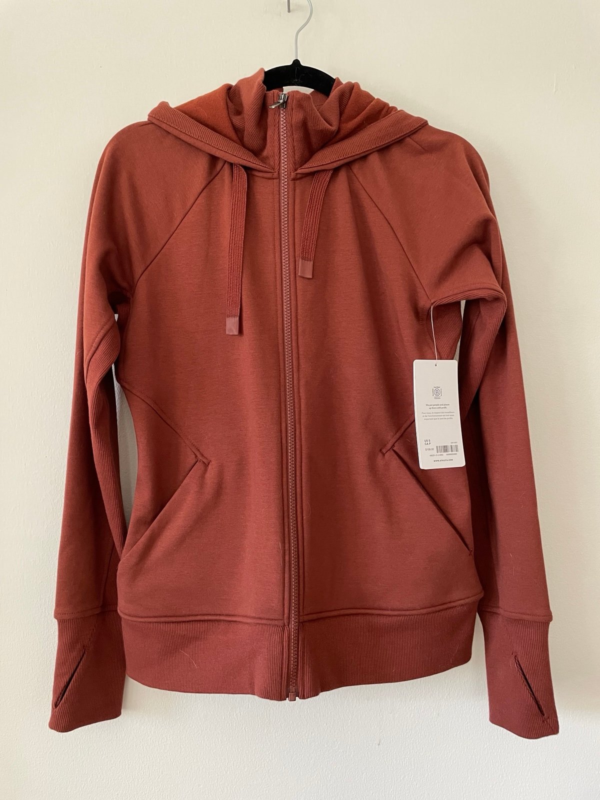 NWT Athleta Women’s Triumph Hoodie Size Small Petite NEW