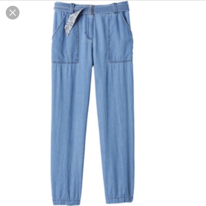 REBECCA TAYLOR Chambray Pant