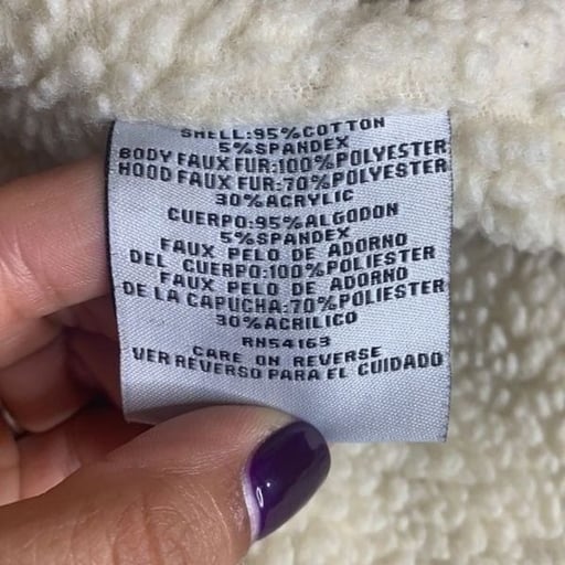 G-III San Francisco Giants Brown Heart Full Zip Hoodie Size Small