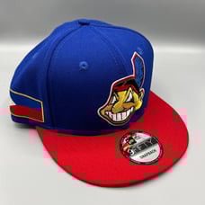 Cleveland Indians Hat Men Blue Philippine Flag 9Fifty New Era MLB Snap Back Cap