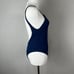 NEW Vitamin A Swimwear Leah One Piece Bathing Suit Ink Navy Blue Size Large