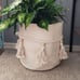 Decorative Cotton Rope Basket Cute Woven Tassel 11 x11