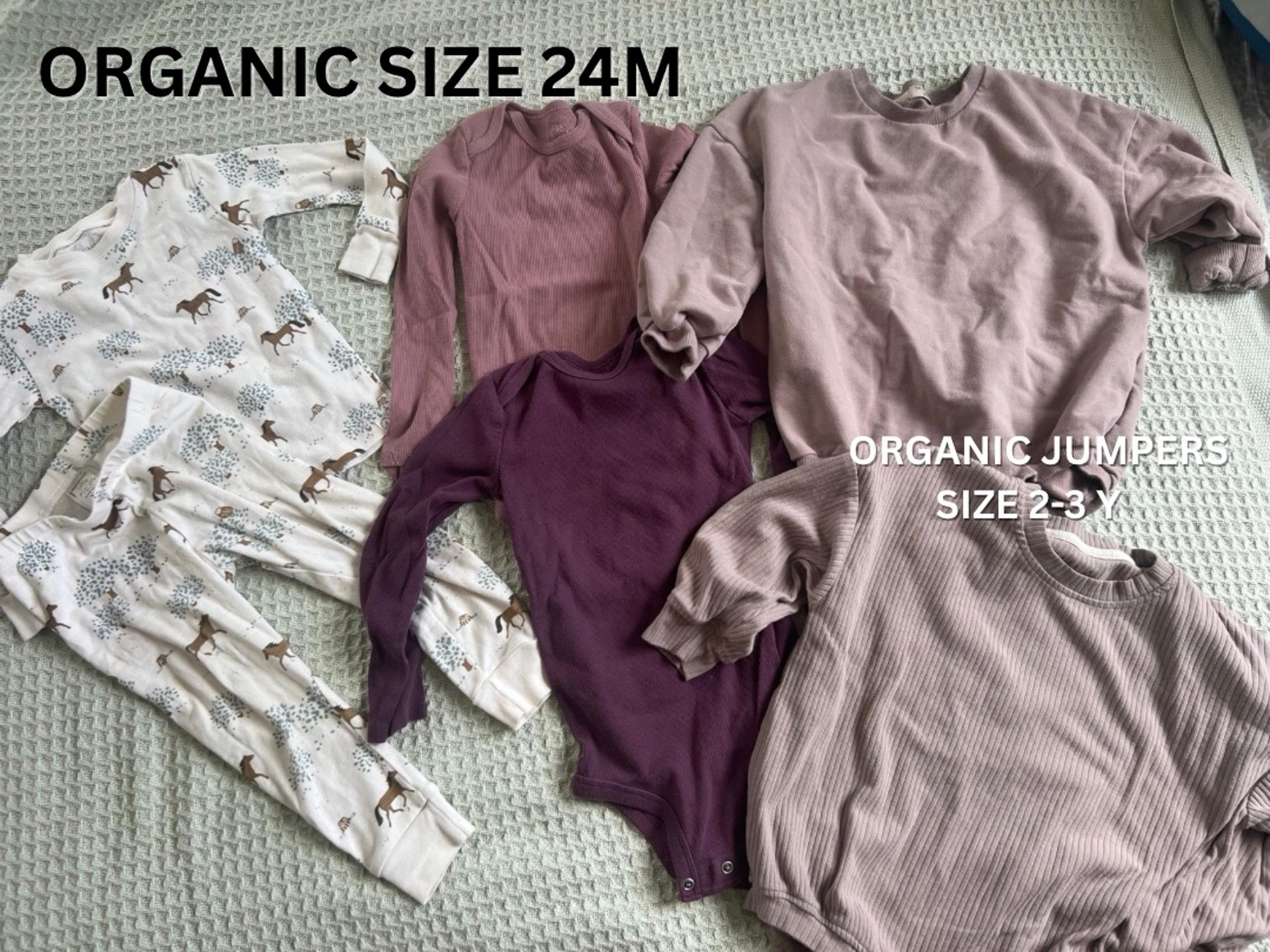 Organic toddler clothing