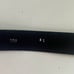 Vintage 80s glam black belt velveteen with rhinestones buckle Sz M/L Unspoiled