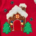 Bobbie Brooks Red Christmas Sweater Vest Large Holiday Grandmacore Kidcore